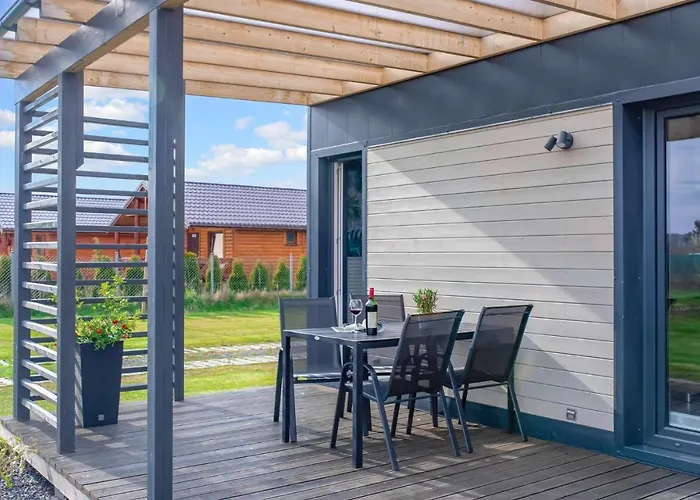 Nyaraló Cozy In With Sauna Jezierzany